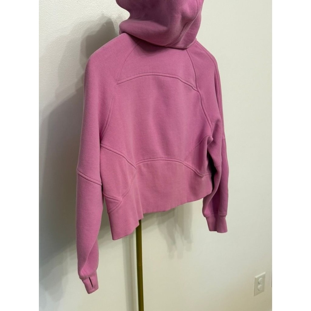 Lululemon Full Zip Scuba Hoodie Dahlia/Mauve/Pink XS/S MSRP $118 - Picture 8 of 9